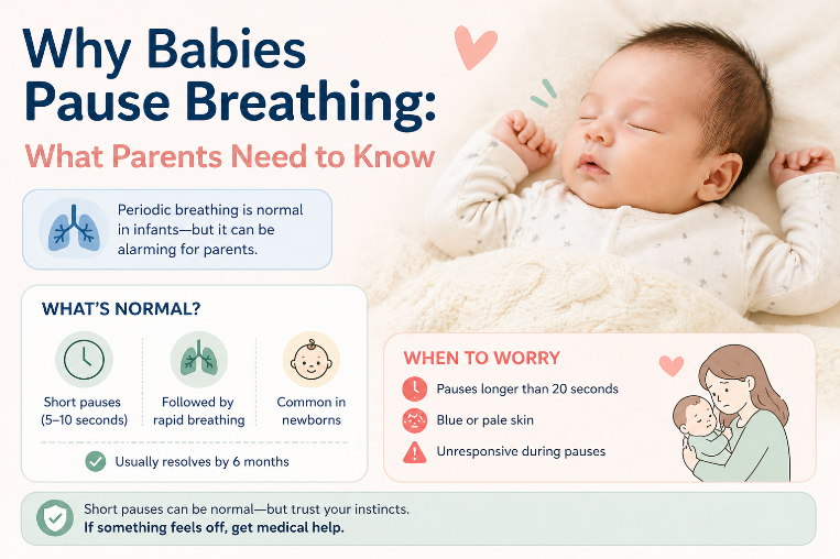 Why Babies Pause Breathing: What Parents Need to Know